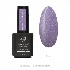 Siller bottle shine light Gel 02, 15ml